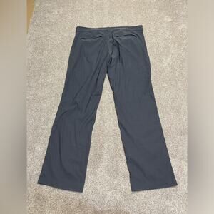 gorpcore technical outdoorsy Eddie bauer travex hiking utility gray pants 36x32